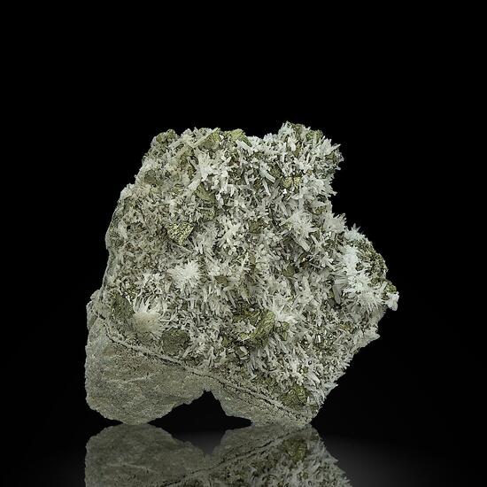 Chalcopyrite Pyrite & Rock Crystal