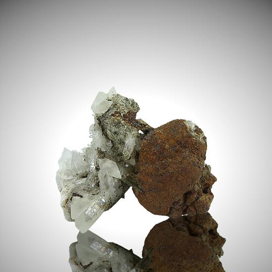 Rock Crystal Calcite & Pyrite