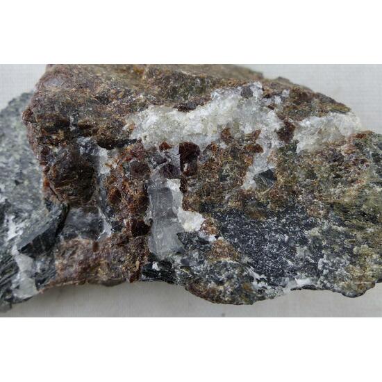 Hornblende & Almandine & Calcite