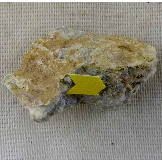 Chabournéite & Realgar