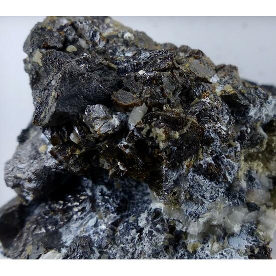 Sphalerite & Hydrozincite & Galena & Boulangerite