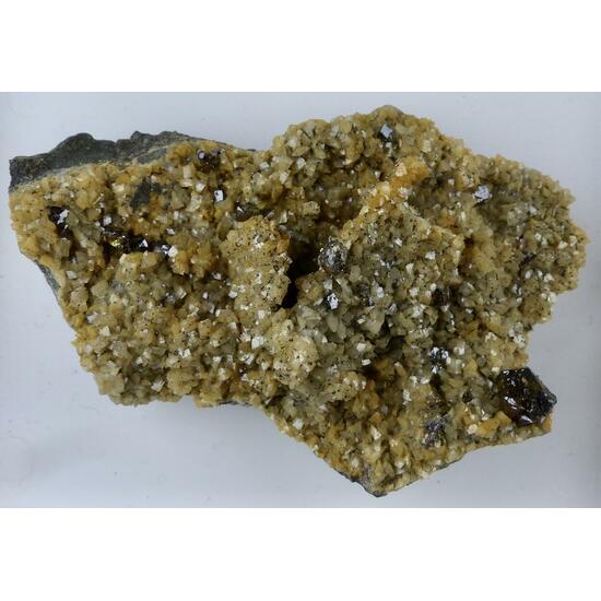 Sphalerite & Marcasite & Pyrite On Dolomite