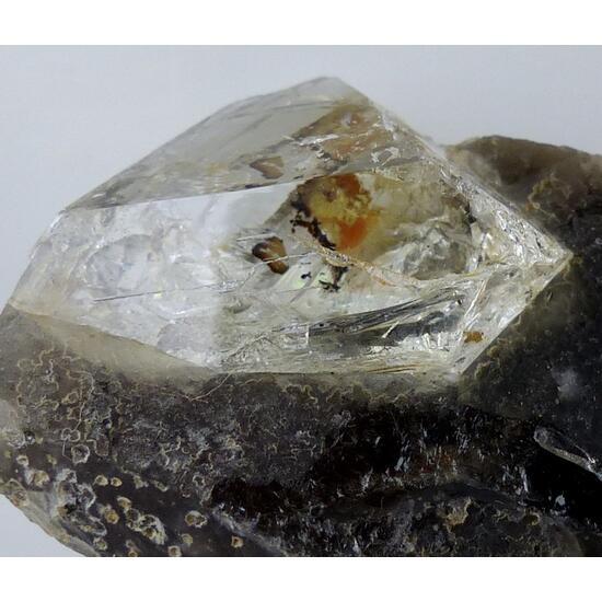 Topaz & Schorl On Smoky Quartz