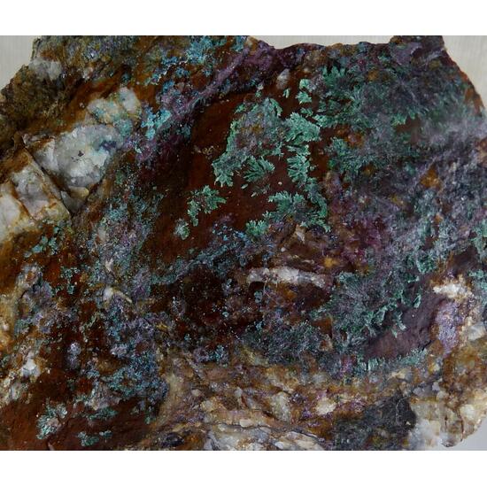 Malachite & Langite & Cuprite