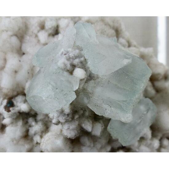 Apophyllite On Stilbite