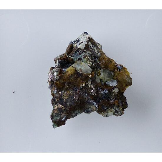 Native Silver On Limonite