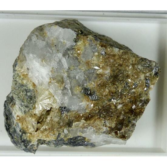 Illite & Siderite & Bournonite & Pyrite & Quartz