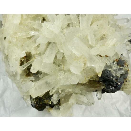 Quartz & Chalcopyrite & Galena