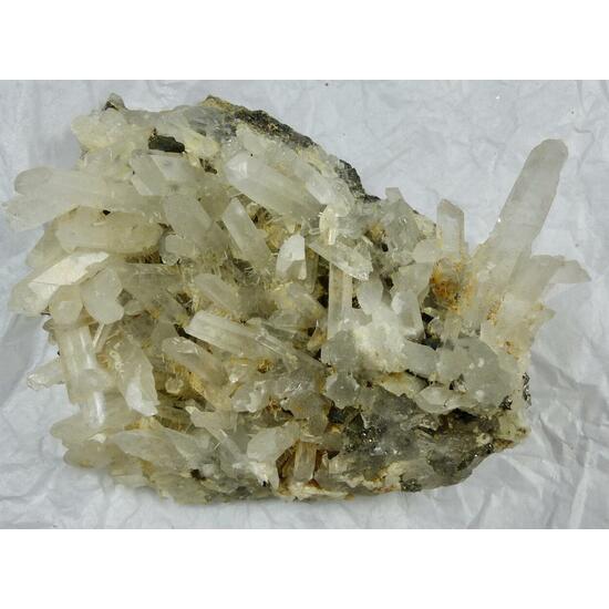 Quartz & Chalcopyrite