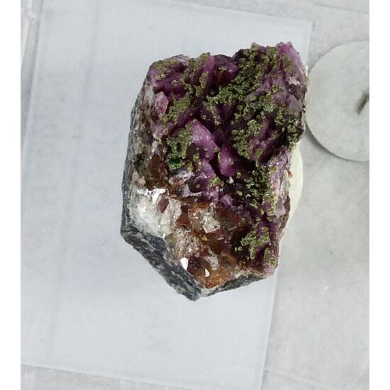 Kolwezite On Dolomite