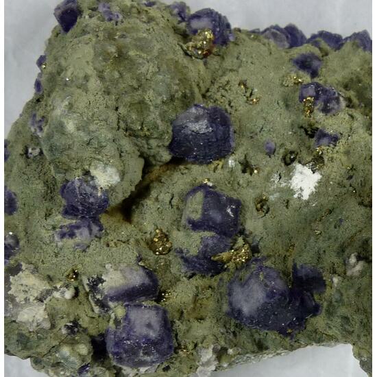 Fluorite & Chalcopyrite