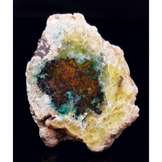 Native Copper Cuprite Prehnite & Chrysocolla