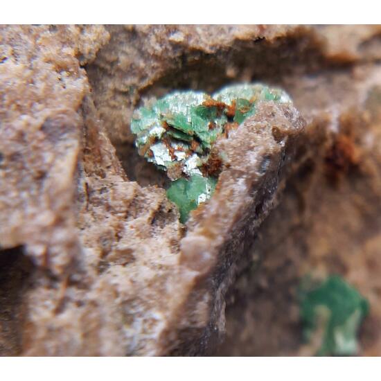 Zeunerite & Arsenosiderite