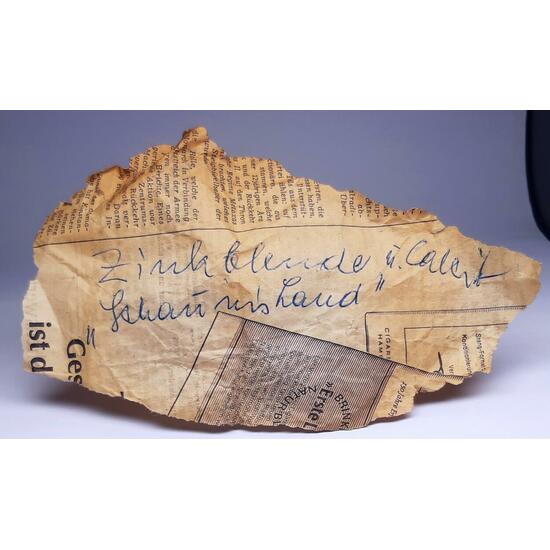 Sphalerite & Ankerite