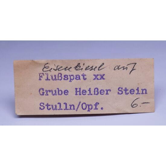 Eisenkiesel & Fluorite