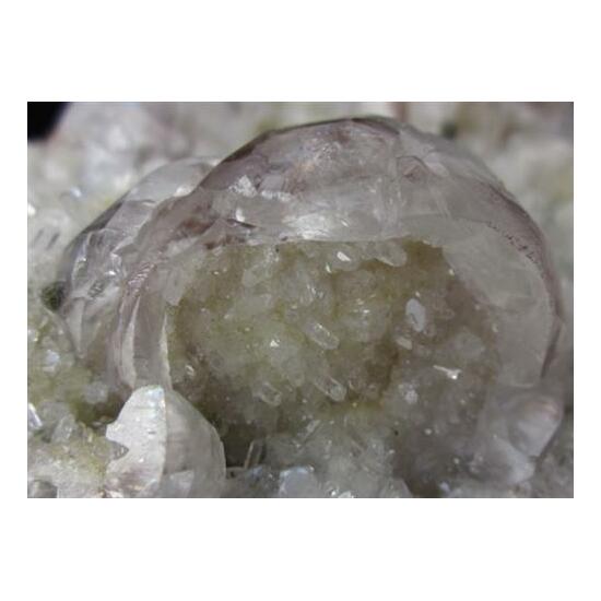 Calcite & Gyrolite With Quartz