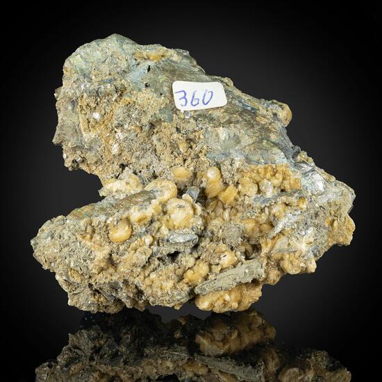 Calcite & Arsenopyrite