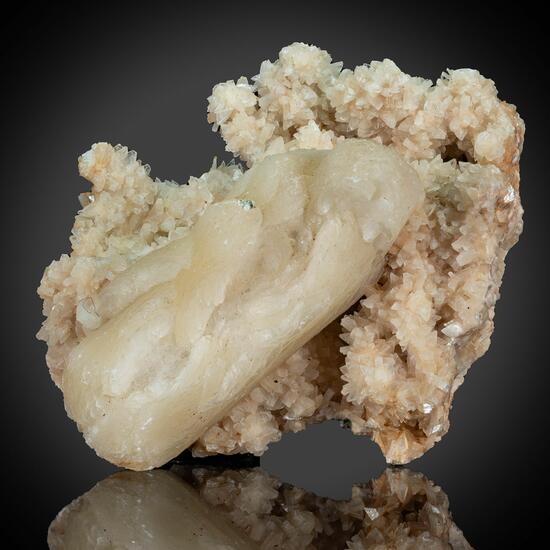 Stilbite On Heulandite