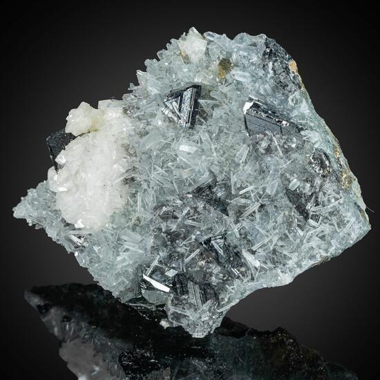 Quartz & Tetrahedrite