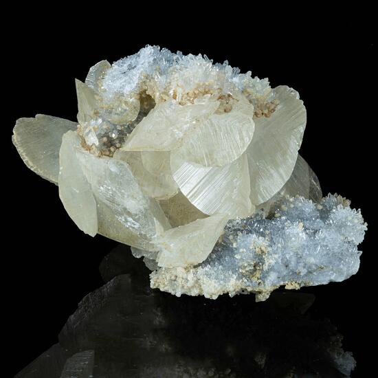 Calcite On Quartz