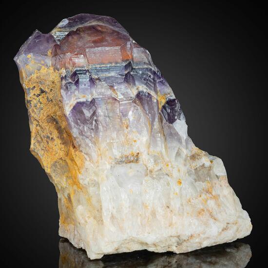 Amethyst With Hematite Inclusions