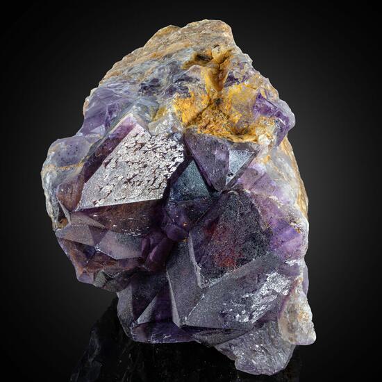 Amethyst With Hematite Inclusions