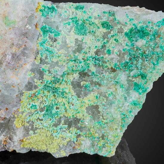 Olivenite & Dussertite & Malachite