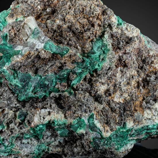 Plumbogummite & Malachite
