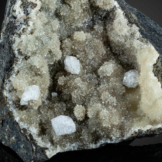 Calcite & Chabazite