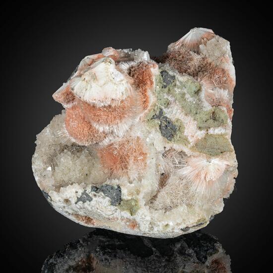 Mesolite & Calcite