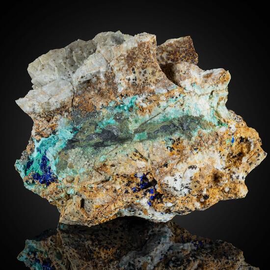Theisite Azurite & Malachite