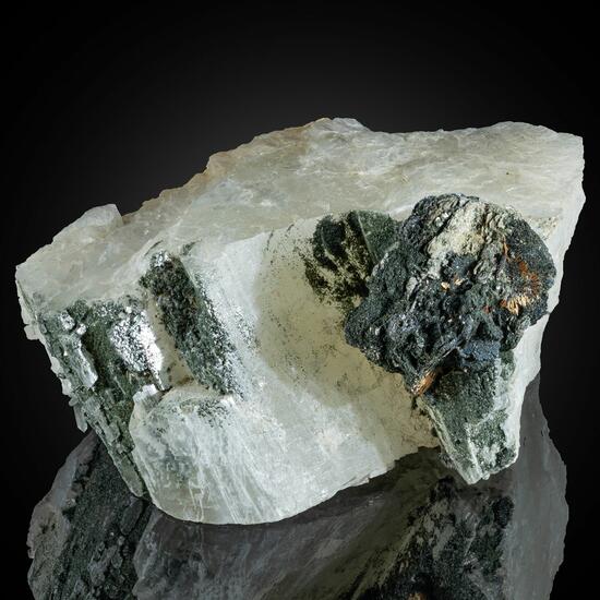 Hematite Rutile On Adularia