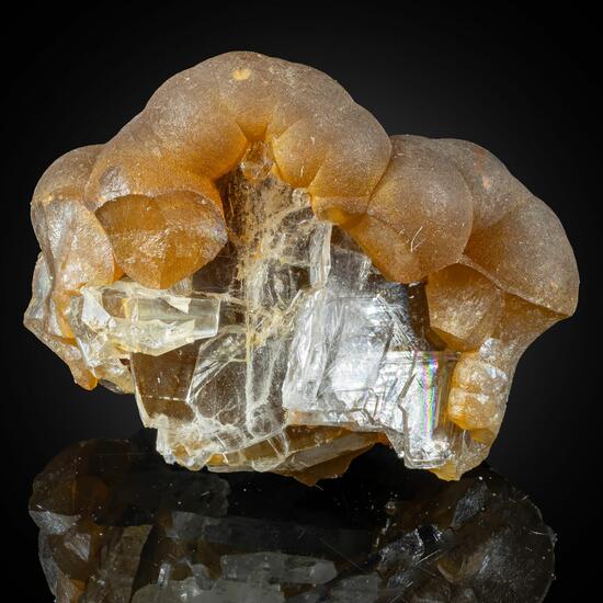 Siderite Var Sphärosiderite On Baryte