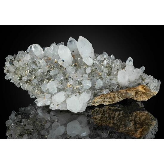 Bournonite Chalcopyrite On Quartz