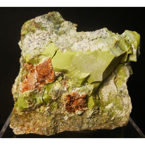 Pyroaurite & Serpentine