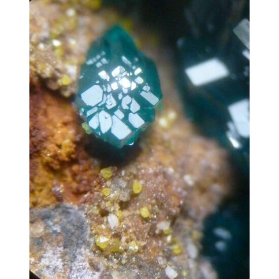 Dioptase & Mimetite