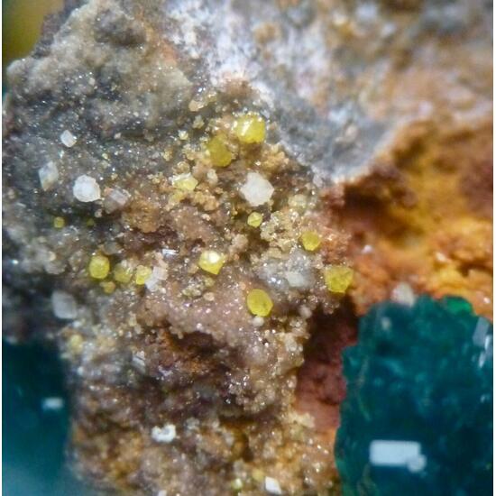 Dioptase & Mimetite