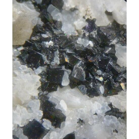 Torbernite & Fluorite