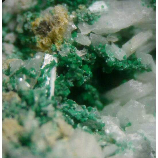 Cerussite & Malachite