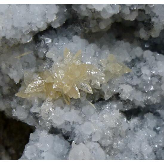 Thomsonite-Ca Chabazite-Ca & Calcite