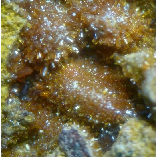 Vanadinite & Calcite