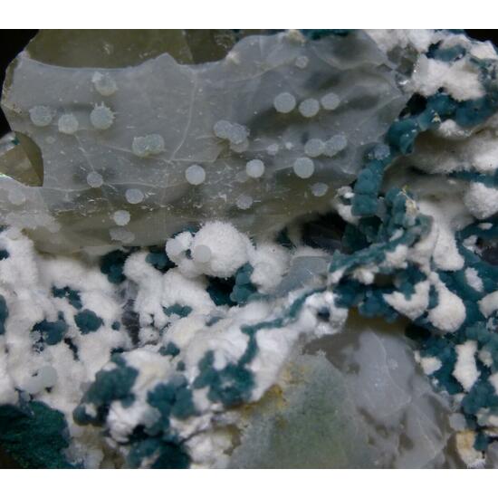 Okenite Calcite & Chalcedony