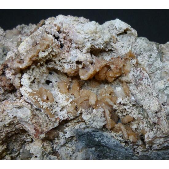 Quartz & Adularia Psm Laumontite