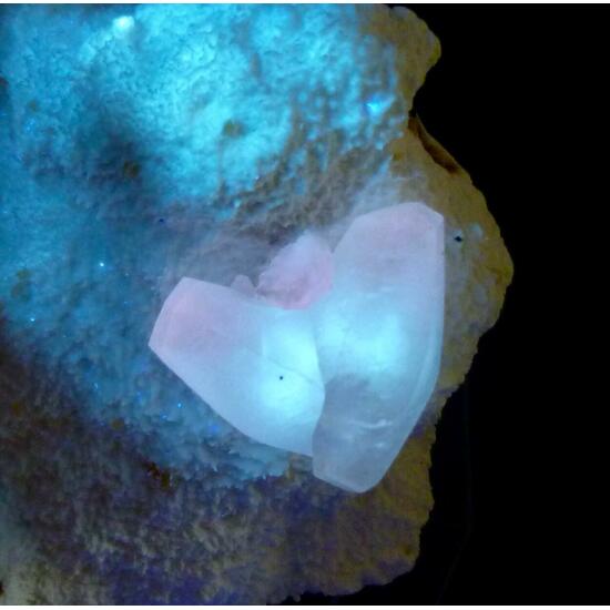 Mordenite Calcite & Heulandite