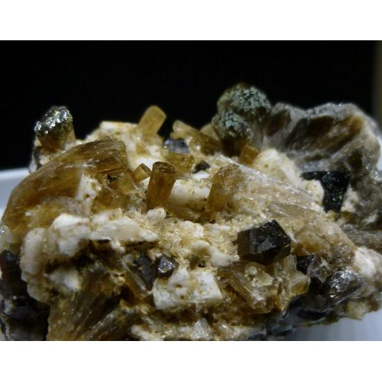 Stilbite & Smoky Quartz