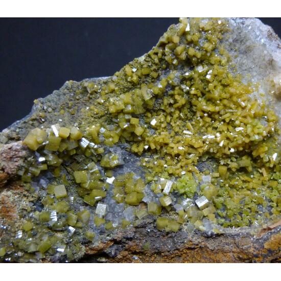 Wulfenite Calcite & Mimetite