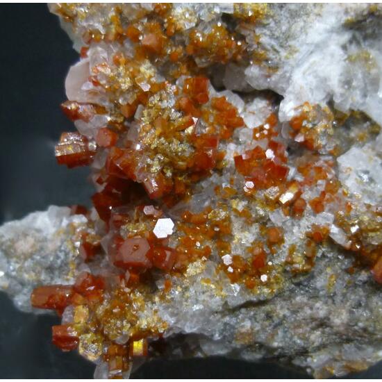 Vanadinite & Calcite