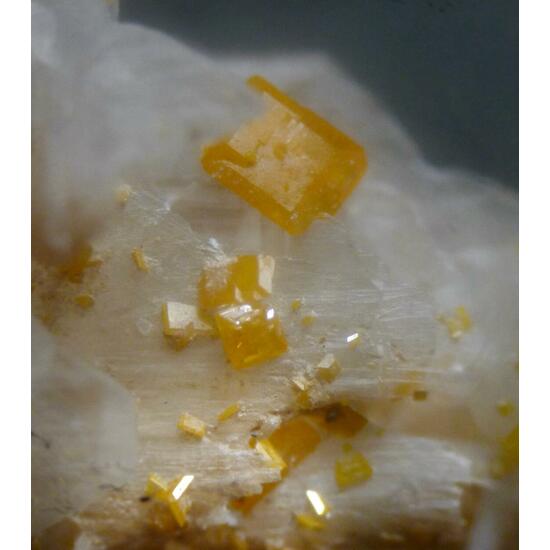 Cerussite & Wulfenite