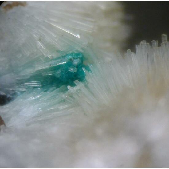Natrolite & Chrysocolla
