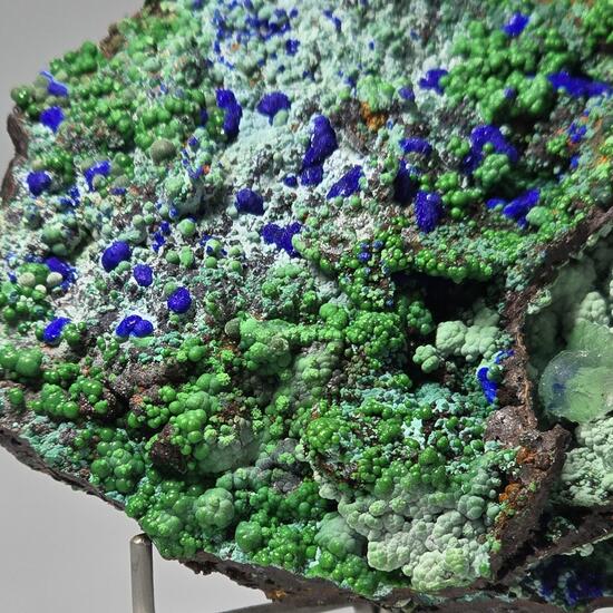 Azurite Conichalcite Arsenocrandallite & Aragonite